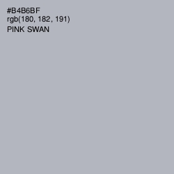 #B4B6BF - Pink Swan Color Image